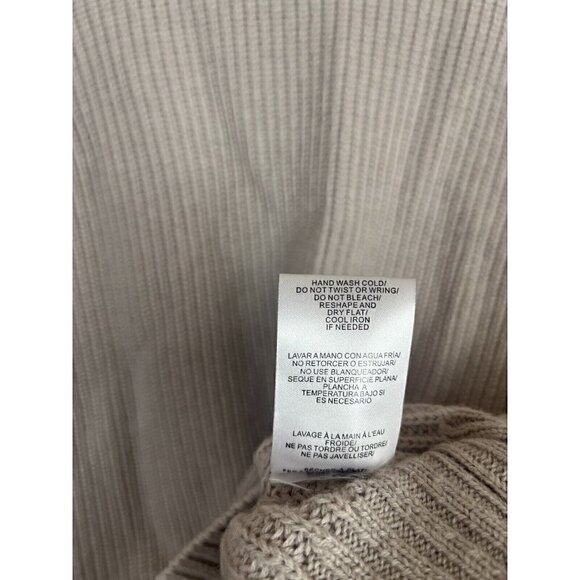 Kut from the Kloth Wool Lorissa Colorblock Knit Sweater Mauve Blush Pink Small - Picture 7 of 12